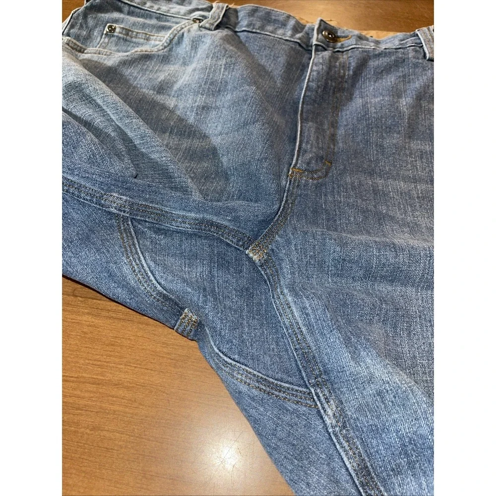 Duluth Flex Ballroom Relaxed Fit Jeans Men 42x34 Blue‎